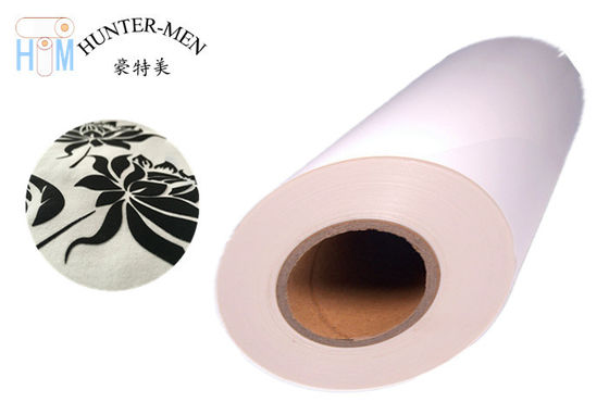 Good Washability PES Hot Melt Glue Film Easy Cutting  for Heat-transfer Flocking Fabrics